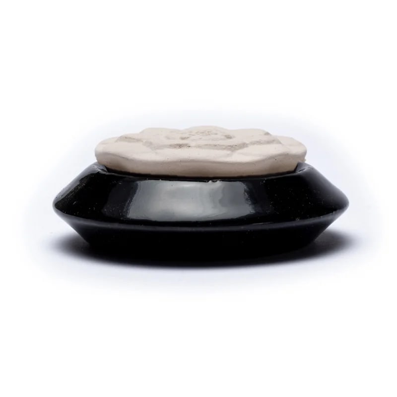 Aroma sten diffusor ”Lotus” svart - 75mm