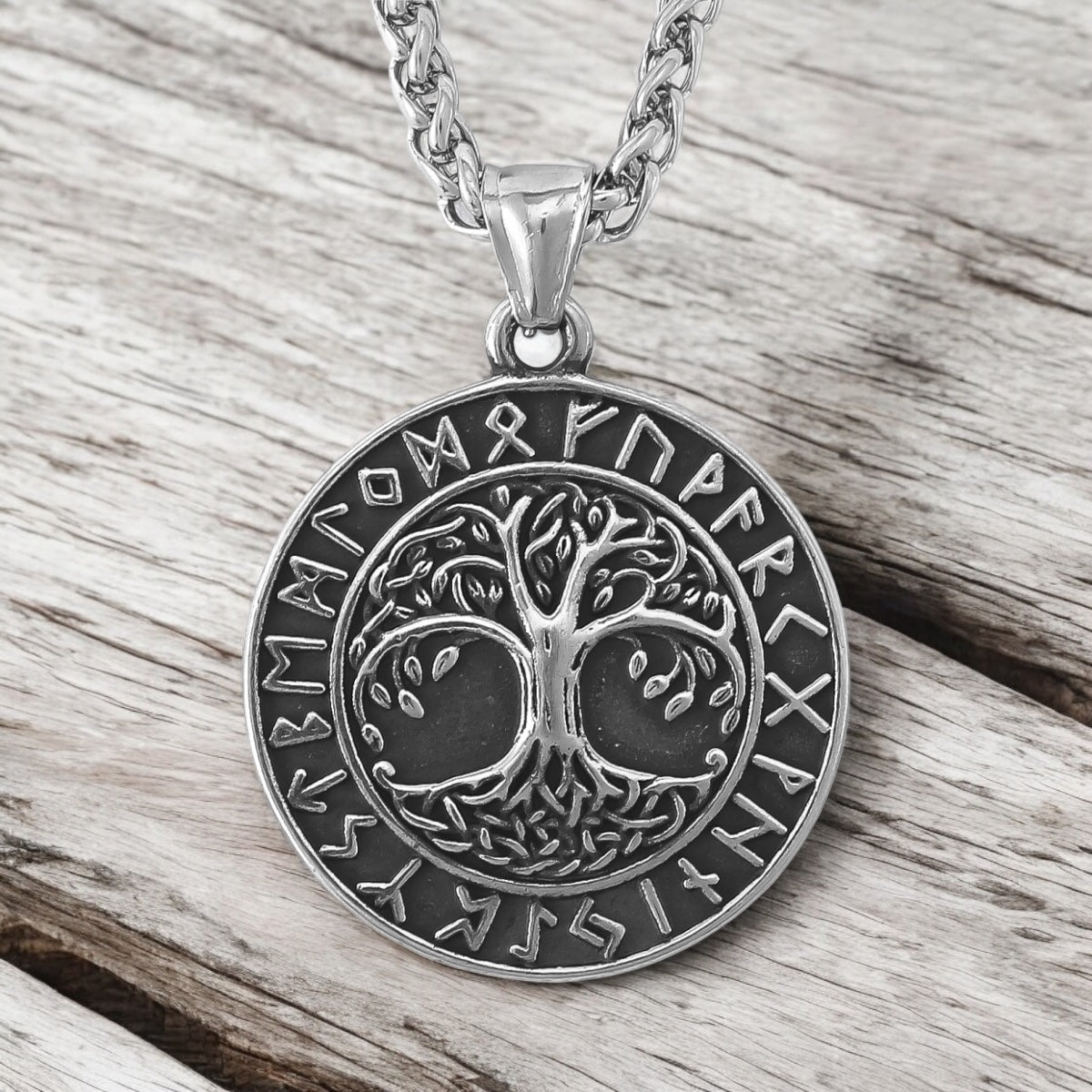 Halsband "Tree of Life klassik" - Silver